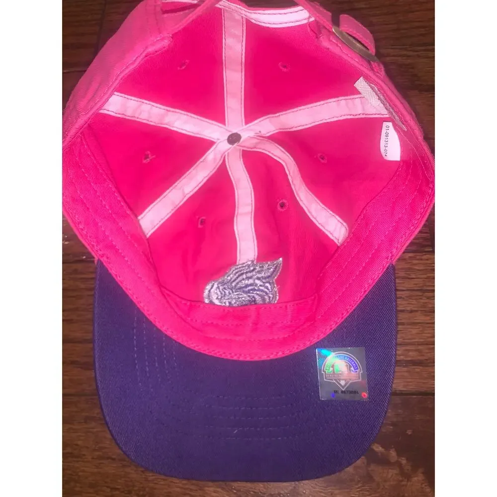 47‎ Brand Kids Wildcats Pink Sparkle Adjustable Baseball Hat Youth Cap